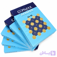 کاغذ a۴ کپی مکس 80 گرم 1500 عدد 3 بسته copimax
