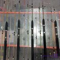 چوب ماهیگیری سه تیکه تو پر نشکن برند کرکودیل اصلی لنسر ماهیگیری سه تکه چوب ماهیگیری