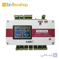 کنترل پیامکی دما و رطوبت 8 کانال با صفحه نمایش رنگیLG8816