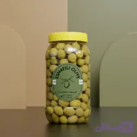 زیتون کنسروی مانزانیلا سوپر ویژه طارم ۱ کیلویی،بسیار گوشتی با هسته ریز