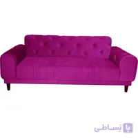 مبل راحتی سه نفره شاهان دکور مدل چستر خط داز کد 1038