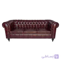 مبل سه نفره هلکو مدل چستر گل