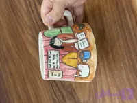 ماگ سرامیک دست ساز نقاشی شده