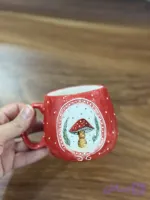 ماگ سرامیک دست ساز هوگه طرح برجسته