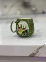 ماگ سرامیکی دست ساز هوگه طرح برجسته