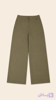 شلوار لینن نیم بگ M2collection