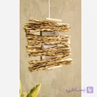 اسباب بازی پرنده حصیری بهمراه چوب اکالیپتوس