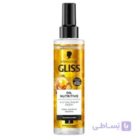 اسپری دوفاز موهای حساس و آسیب دیده گلیس Gliss Ultimate Oil Elixir 200Ml