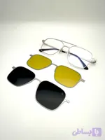 عینک طبی و آفتابی مگنتی 2کاوره کد 7602