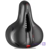 زین پهن دوچرخه Active zone سوپاپ دار چراغ دار