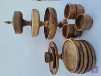 سرویس پذیرایی چوب گردو یک تکه