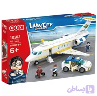 لگو ساختنی هوایپیما livin city GUDI کد 10502 تعداد قطعات 461