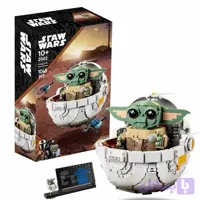 لگو ساختنی بیبی یودا Starwars تعداد قطعات 1048