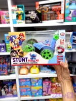 ماشین دیوانه کنترلی شارژی دودزا طرح استیچ Stitch Stunt Roll RC Car