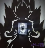 چراغ سایه‌ای دیواری طرح گوکو | Goku | Dragon Ball