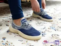کفش اسپرت جورابی اسکیچرز سورمه ای زنانه زیره پیو مخصوص پیاده روی (در سایت بالنسیاگا نیوبالانس اسکیچرز هوکا)