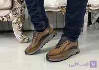 اسپرت مجلسی طبی دور دوخت قهوه ای (در سایت بالنسیاگا نیوبالانس اسکیچرز هوکا)