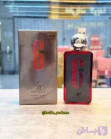 عطر روونا سیکس رد رایحه افنان 9 پی ام ربل حجم ۱۰۰ میل | Rovena 6 Red | Afnan 9 PM Rebel