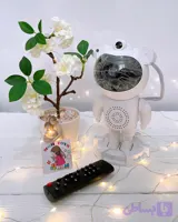 پروژکتور و شبخواب کهکشانی با اسپیکر بلوتوثی ریموت دار فضانورد🪐