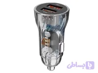 شارژر فندکی فست شارژ ماشین 3.1 آمپر ارلدام CC18