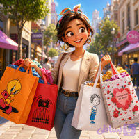 بگ فانتزی پارچه‌ای قابل شستشو در ابعاد ۳۰*۳۷