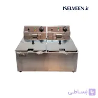 سرخ کن صنعتی برقی رومیزی تک لگن 8 لیتری توربومکس