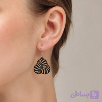 گوشواره آویز مدل چرخه بی پایان
