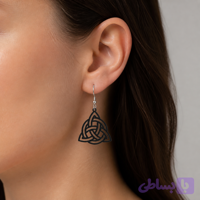 گوشواره آویز مدل تغییر ماهیت