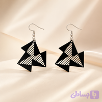 گوشواره آویز مدل زاویه