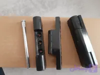 لولا درب پنجره یو پی وی سی مشکی طرح رزه