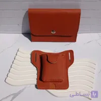 کیف کمری و کیف مدارک دستی مردانه چرم دست دوز