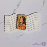 ست کیف پول رودوشی و کیف پول دختر گل‌فروش چرم دست دوز