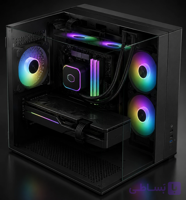 سیستم گیمینگ و رندرینگ حرفه‌ای Tezeract (تِزِرکت) FULL AMD BUILD | کیس اسمبل شده | کیس لوکس Lian Li O11 Vision Chrome و کولر LCD دار | گرافیک نسل جدید RX 9060 XT 16GB و پردازنده Ryzen 5 8500G | رم 32GB DDR5 | حافظه ترکیبی SSD+HDD | آماده برای Elden Ring و BeamNG | ویندوز ۱۱ پرو