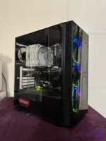 سیستم گیمینگ و اداری FRIENDLY | کیس Arad RGB Mid Tower | گرافیک RX 580 8GB | پردازنده Intel Core i5‑6500 | رم 16GB DDR4 | حافظه SSD 128GB + HDD 500GB | پاور 350W | خنک‌کننده ICE EDGE MINI FS V2.0