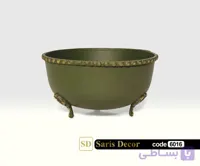 پیاله کلاسیک زمردی
