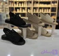 صندل زنانه گیپوری لژدار پشت کشی کفی طبی