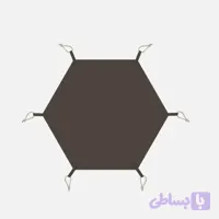 زیرانداز چادر هرمی شش ضلعی نیچرهایک مدل NH21PJ049