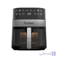 سرخ کن بدون روغن تکنو مدل Te-545 | ظرفیت 6 لیتر | پخت سریع و یکنواخت انواع غذا