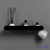 شلف فلزی دیواری حمام و سرویس بهداشتی   کد pj320