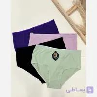 شورت زنانه ساده بغل پهن نارین سایز XL