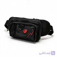 کیف کمری اسپرت چندزیپ مشکی | کد 705