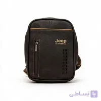 کیف دوشی مردانه چرم طرح در دو رنگ مدل اسپرت | کد 53