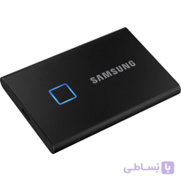 اس اس دی اکسترنال Samsung T7 Touch ظرفیت 2 ترابایت | Portable SSD USB 3.2
