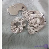 ست سه تکه ساتن محصولات مراقبت از مو و پوست