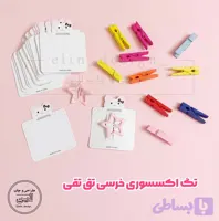 تگ اکسسوری خرسی تق تقی (10 عدد)