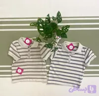 بلوز جودون نخ و پنبه پارچه ترک درجه یک دکمه دار پسرانه