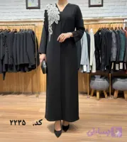 مانتو کرپ بلند کد محصول 2235