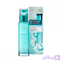 سرم آبرسان آلوئه ورا لورال LOREAL پوست های نرمال تا مختلط چرب حجم 70 میل