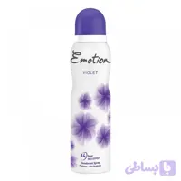 اسپری دئودرنت ایموشن مدل VIOLET حجم ۱۵۰میل