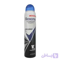 اسپری ضد تعریق زنانه 72 ساعته رکسونا rexona مدل invisible حجم 200 میل اصلی